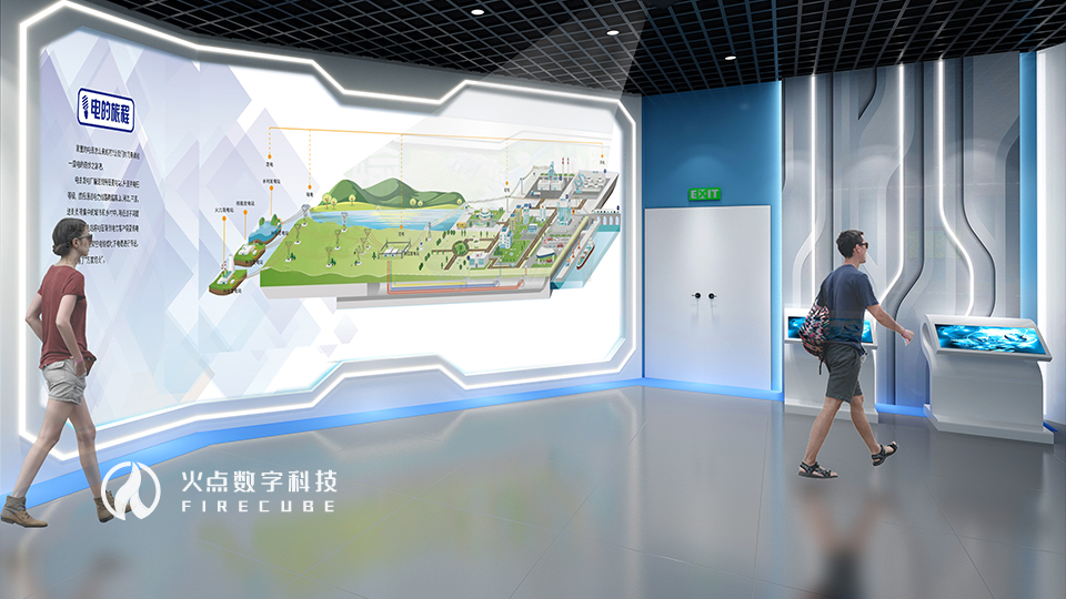 三維表現(xiàn)|芬尼克茲空氣能熱水器體驗館+效果圖